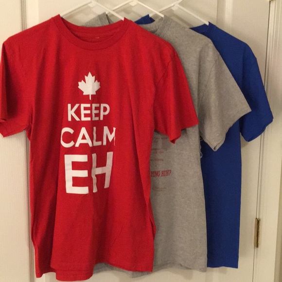 Other - 3 pack of cool Canada tshirts mens’ medium
